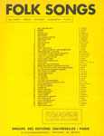 FOLK - SONGS No 1