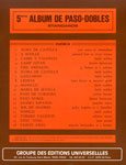 PASO - DOBLES No 5